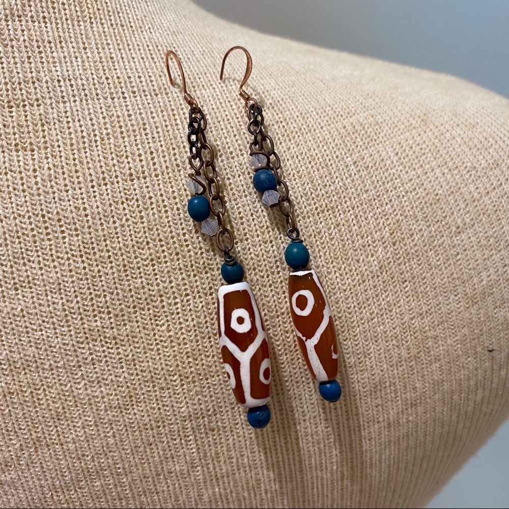 Beaded Hook Earrings